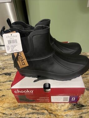 Chooka Ladies' Chelsea Rain Boot-Sz 8